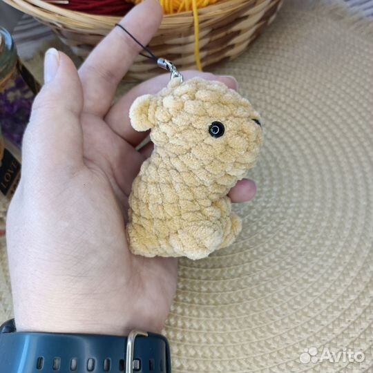 Вязаные брелоки