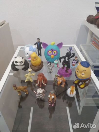 Игрушки happy meal, ледниковый период, kinder