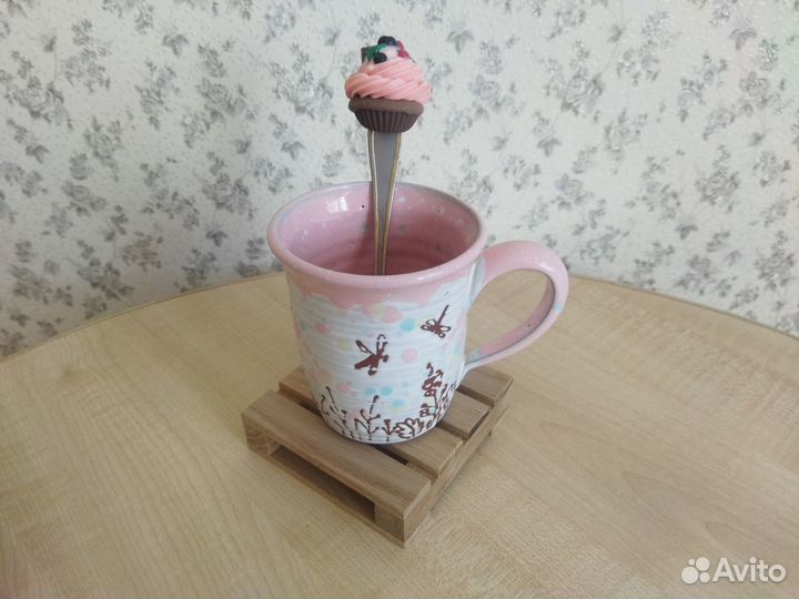 Подставка под горячее из дуба европоддон