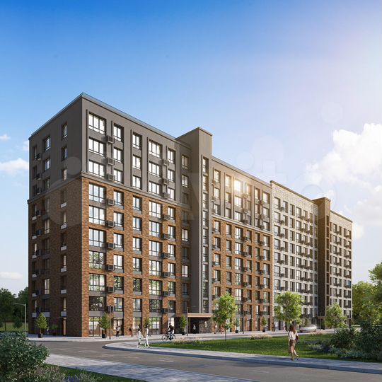 2-к. квартира, 61,1 м², 3/10 эт.