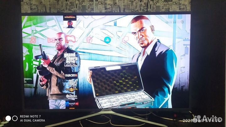 Игровая приставка ps3 super slim прошитая