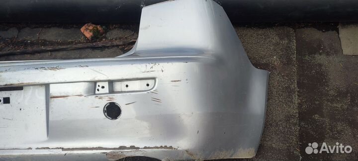 Задний бампер lancer 10