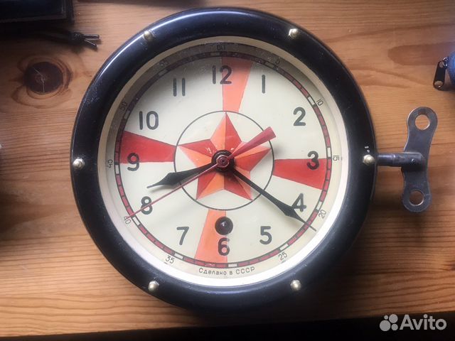 Часы каютные судовые радиорубка