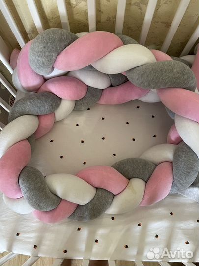 Бортик косичка