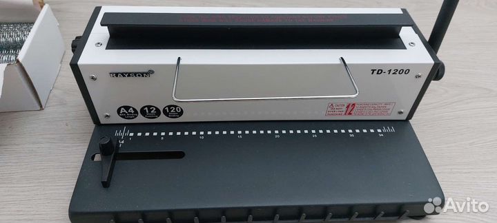 Брошюратор Rayson TD-1200R на метал-ую пружину