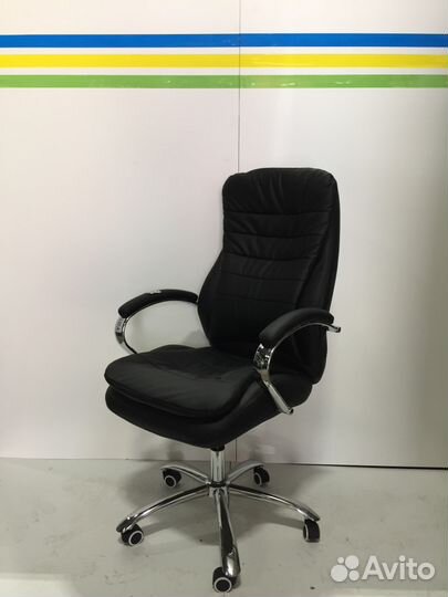 Кресла руководителя новые цвет чёрный