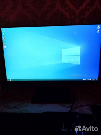 Монитор 24 дюйма philips 2k 75гц