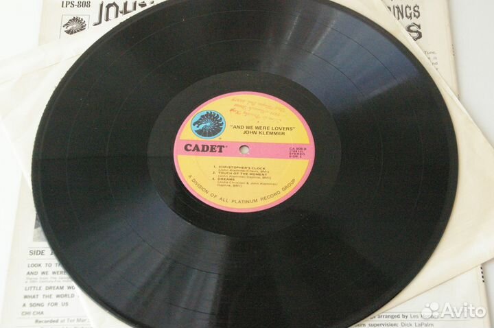 Пластинка John Klemmer And We Were Lovers USA EX