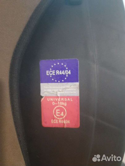 Детское автомобильное кресло до 18кг