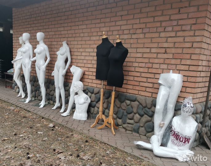 Манекены мужские и женские стекловолокно