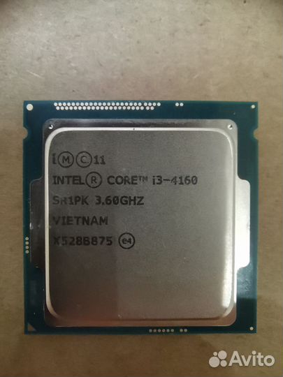 Процессор i3-4160