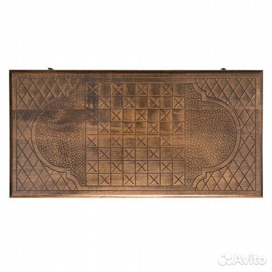 Нарды и шашки резные Динамо 62 х 64 см бук Армения 62704