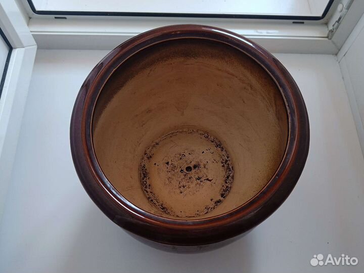 Горшок для цветов керамика большой