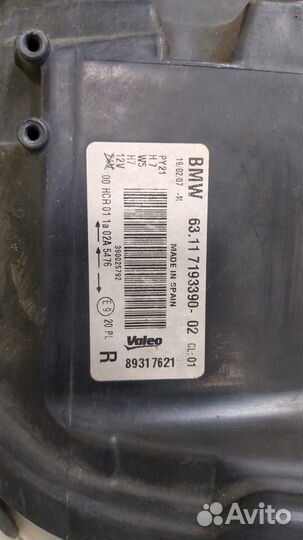 Фара (передняя) правая BMW 1 E87, 2008