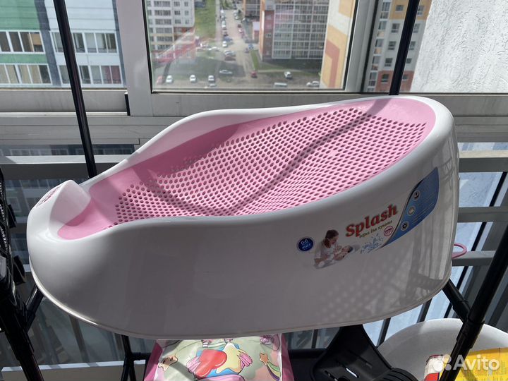 Горка для купания новорожденного