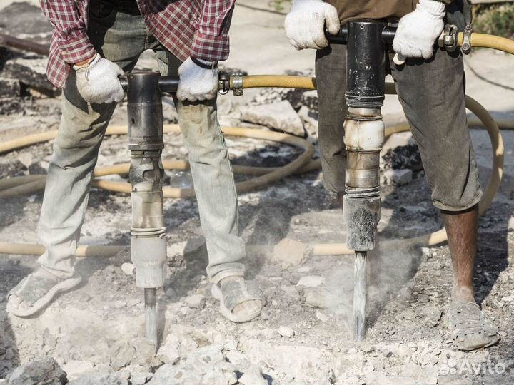 Пневматические отбойные молотки, бетоноломы