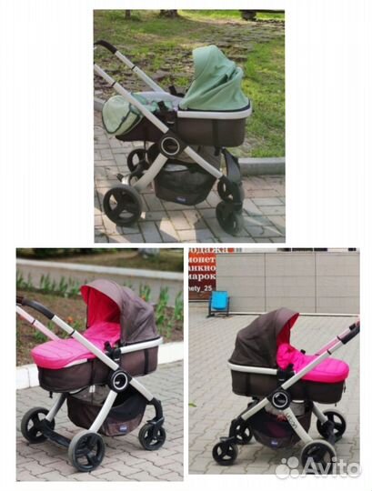Коляска -трансформер 2 в 1 chicco urban
