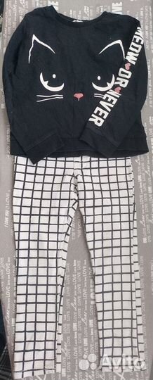 Пакеты одежды для девочки Next, Mothercare 110-116