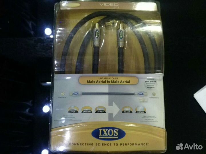 Ixos кабель антенный 1,5 м
