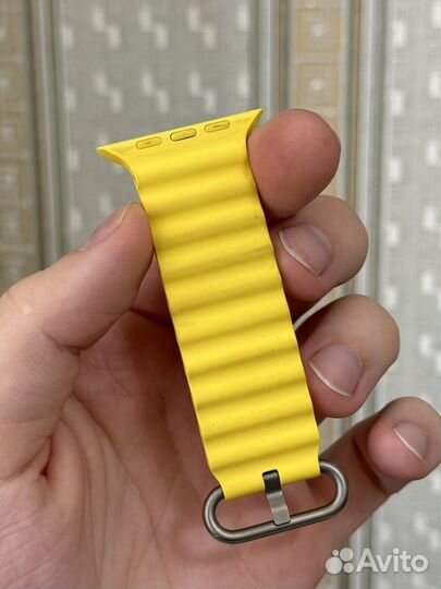 Ремешок Apple Watch Ultra Yellow Ocean Band