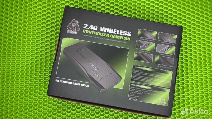 Игровая приставка game stick lite 64gb 15000 игр