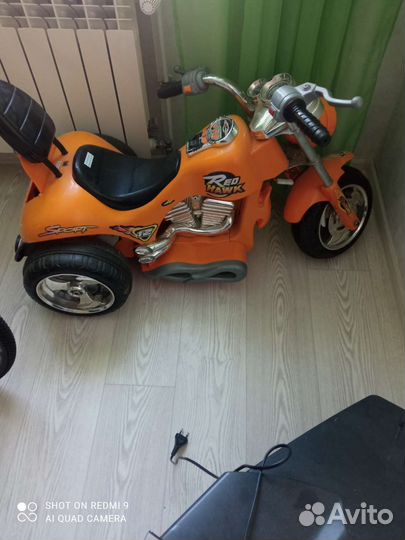 Детский электрический мотоцикл