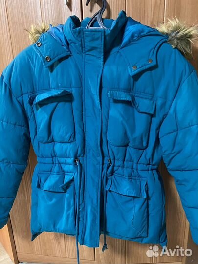 Куртка зиняя женская оверсайз