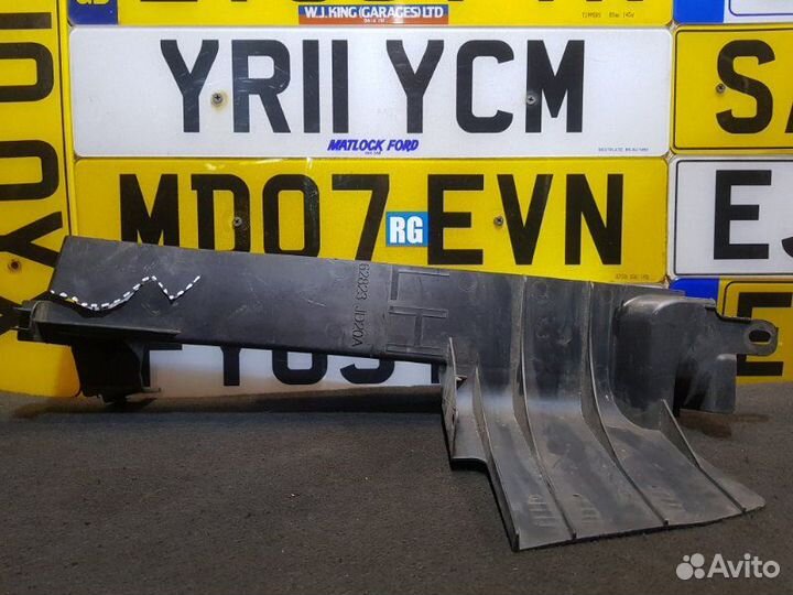 Дефлектор радиатора левый Nissan Qashqai J10