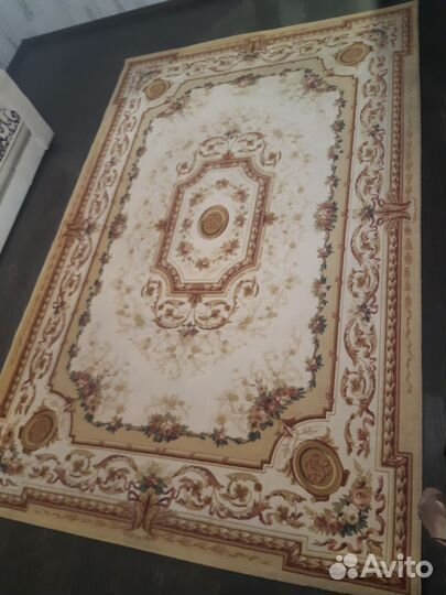 Ковер 3*2 бу шерстяной