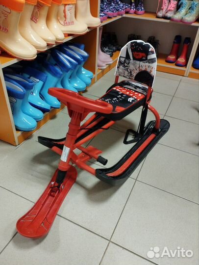 Снегоката со спинкой