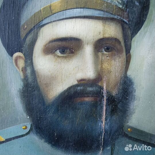 Старинная картина маслом. Конец 19-нач.20 века