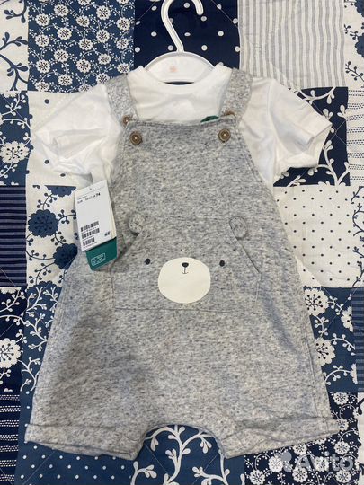 Летний комбинезон с футболкой на мальчика H&M