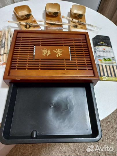 Набор для суши. Чабань для чая