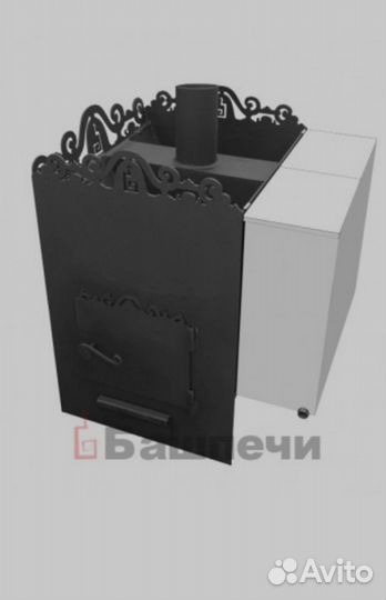 Печи для бани с баком