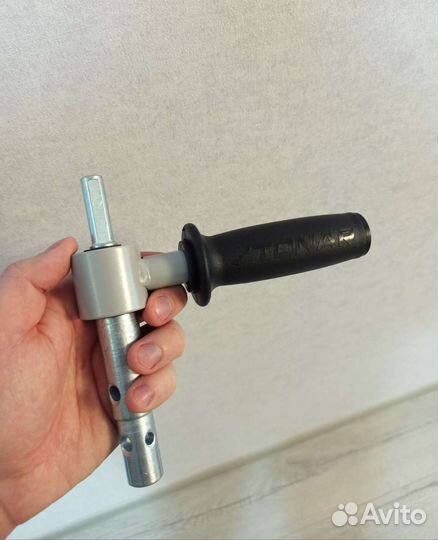 Комплект ледобура шуруповерт + Тонар Мотошторм 130