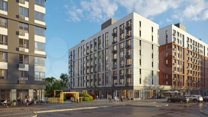 Квартира-студия, 23,8 м², 9/19 эт.