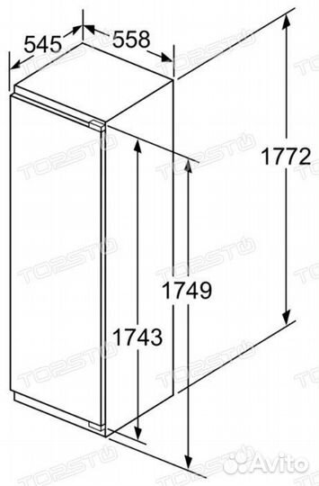 Встраиваемый холодильник Bosch KIR81AF20R