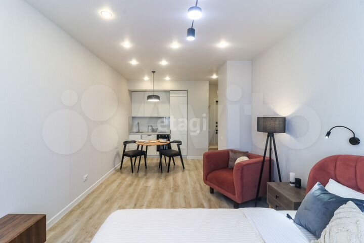 Квартира-студия, 28,4 м², 4/13 эт.