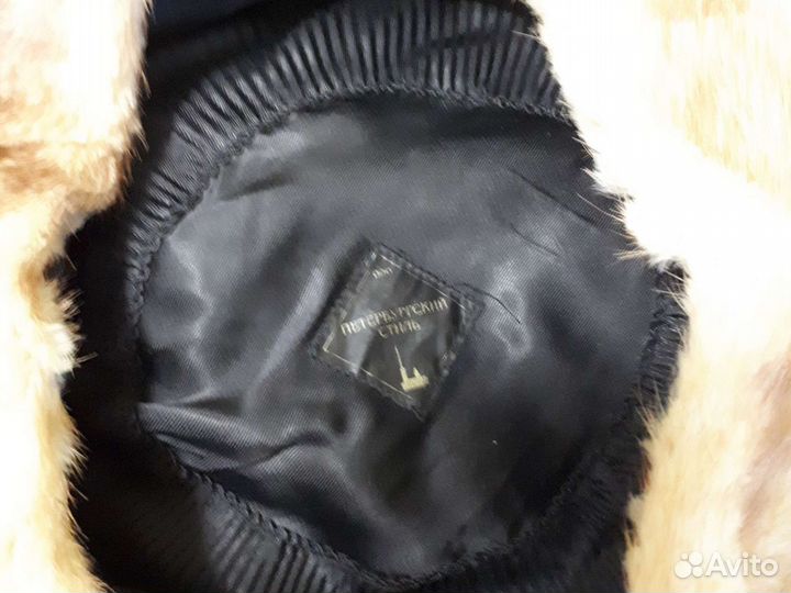 Берет норковый