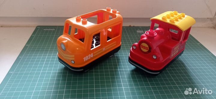 Lego duplo паровоз железная дорога детали моста