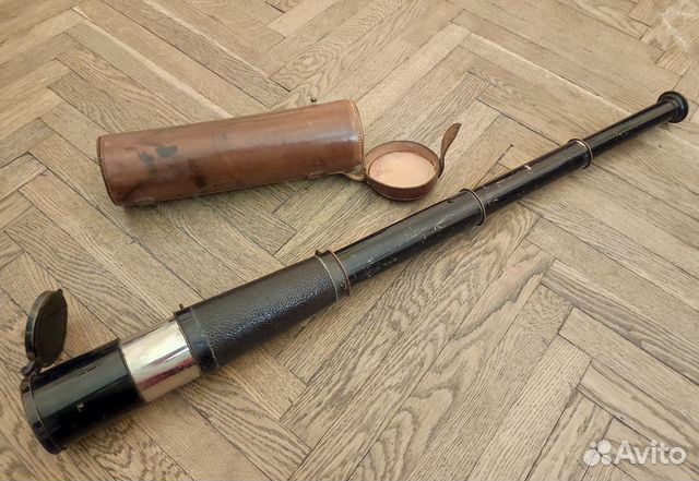 Две старинных Подзорных трубы