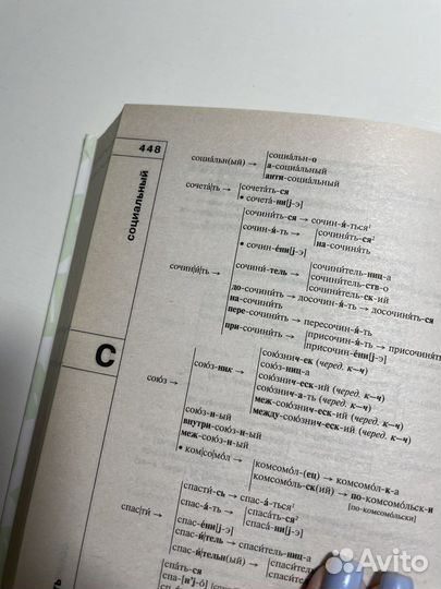 Словообразовательный словарь