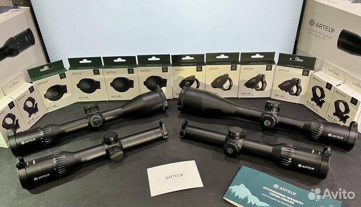 Оптический прицел artelv 1-4x24 SFP загонник