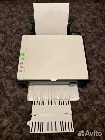 Мфу ricoh aficio SP100 SU лазерное