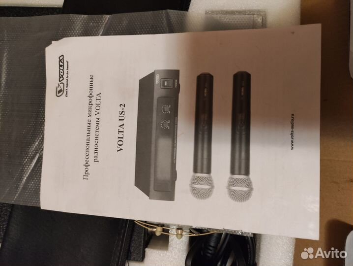 Volta US-2H микрофонная радиосистема с головным ми