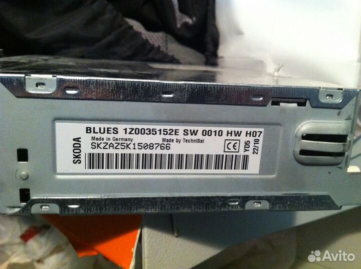 Штатная автомагнитола для skoda Yeti