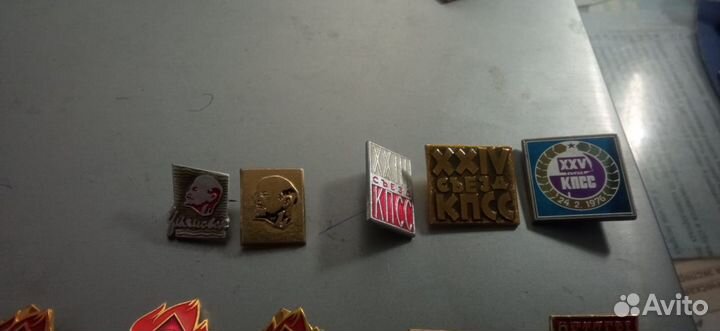 Значки СССР Ленин, спорт