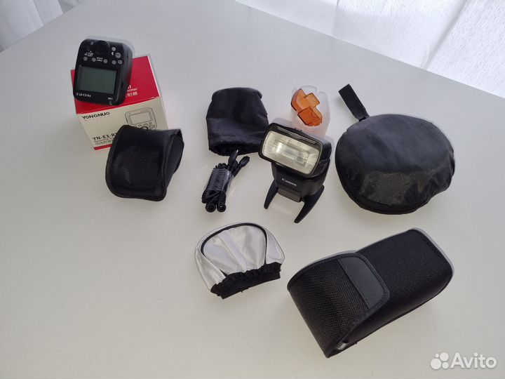 Вспышка + трансмиттер (Canon)