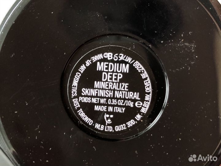 Пудра минеральная mac