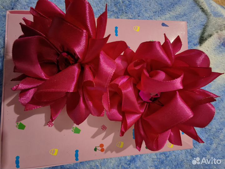 Резинки для девочки ручной работы